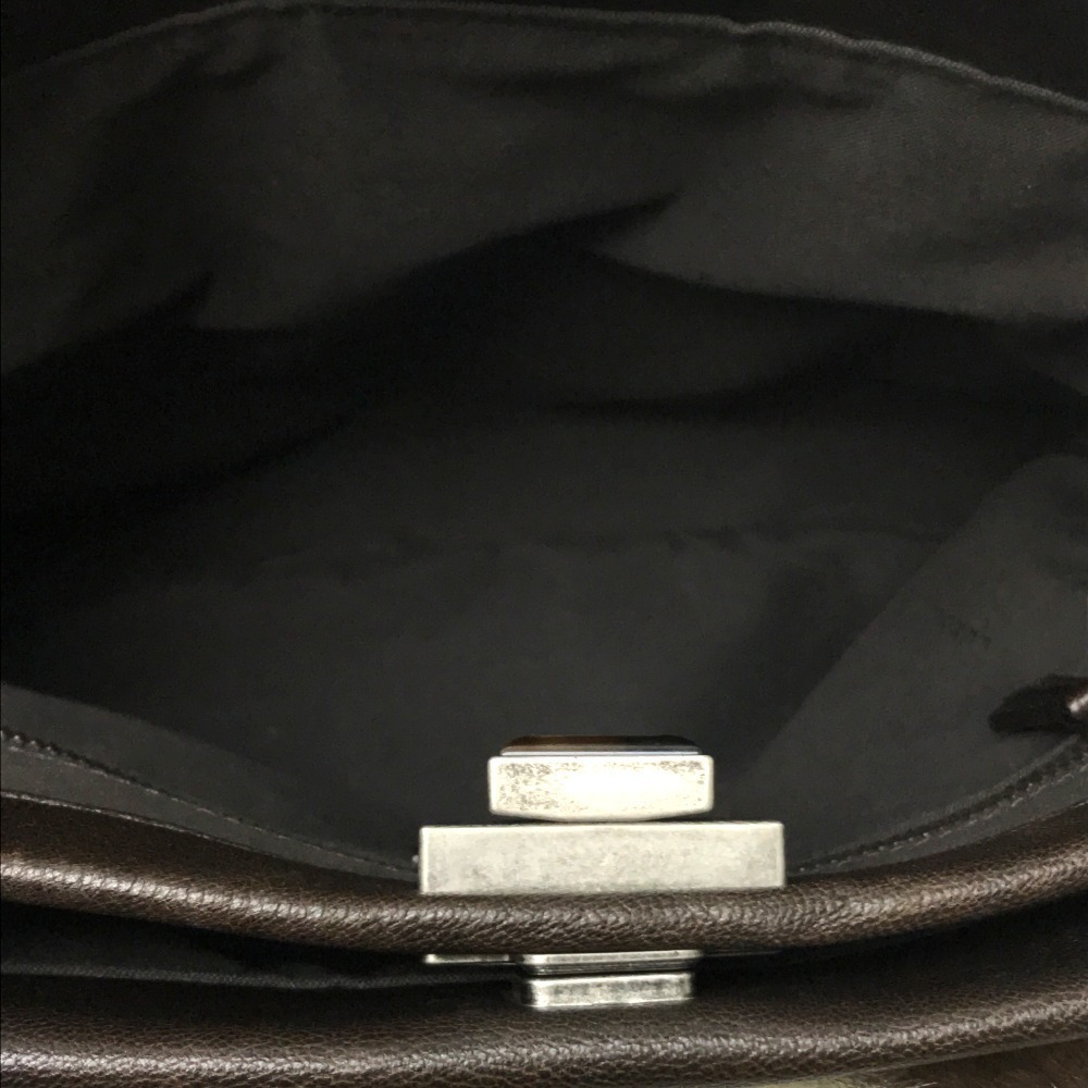 Fendi Peekaboo Bag Shoulder Fur Black - Picture 7 of 9